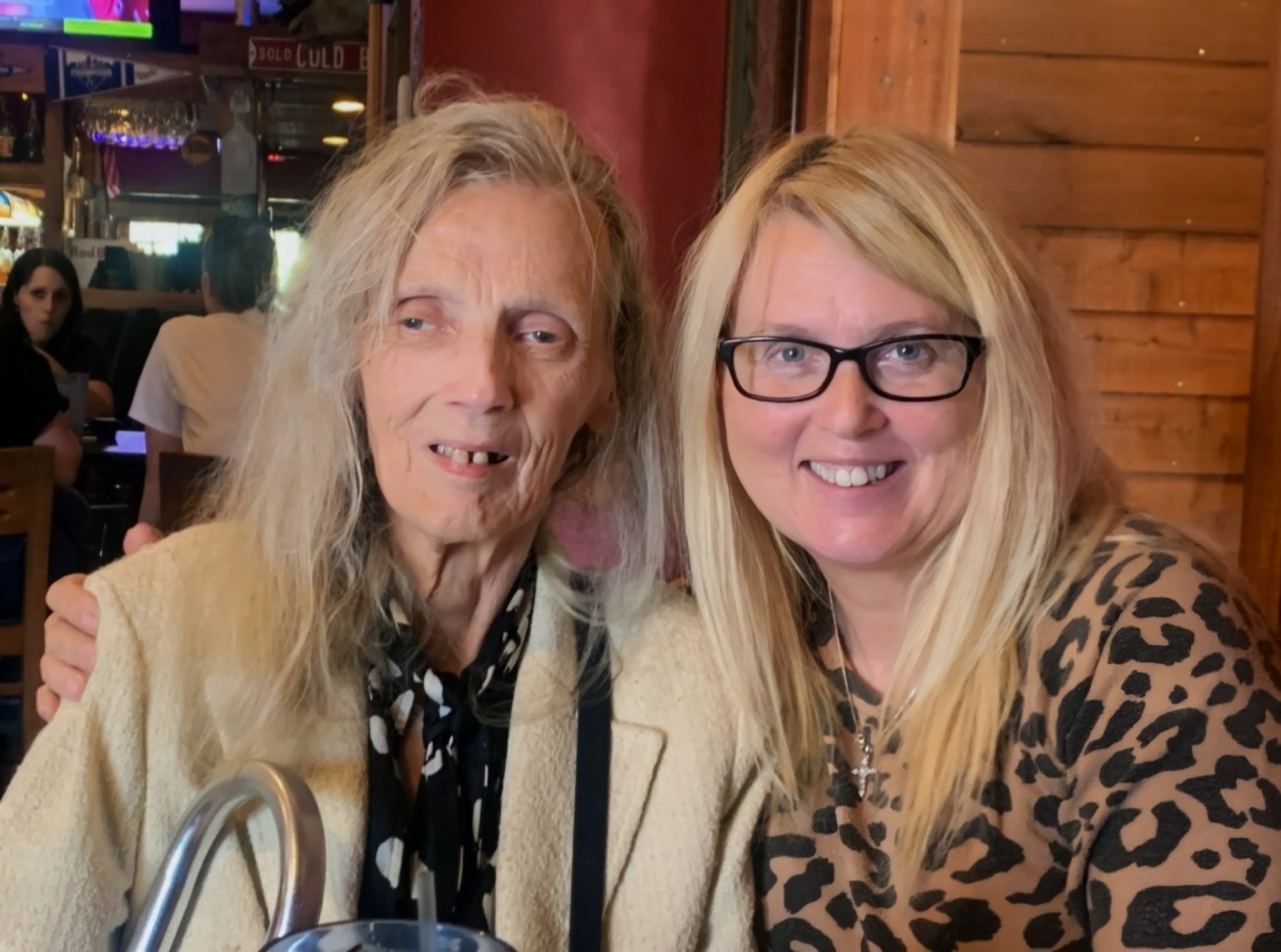 Sharon with Denise